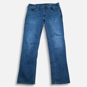 Silver Jeans Co.‎ Mens Size 32 x 29 Allan Stretch Medium Wash Denim Pants